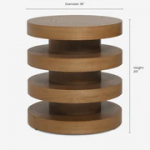Pentwater Round Side Table