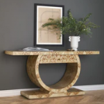 Chloe Burl Wood Console Table