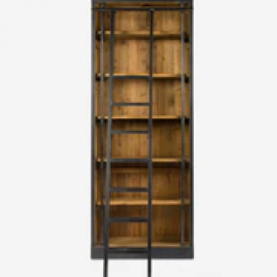 Mallory Bookcase With Ladder