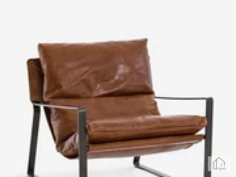 Marlyne Leather Accent Chair
