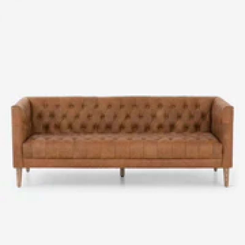 Breanne Leather Sofa